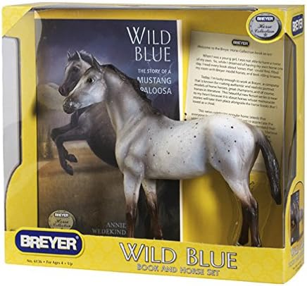 Wild Blue, Horse W/ Book