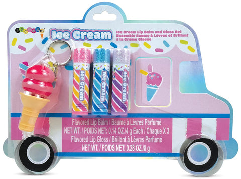 Ice Cream Truck Lip Balm & Gloss Set
