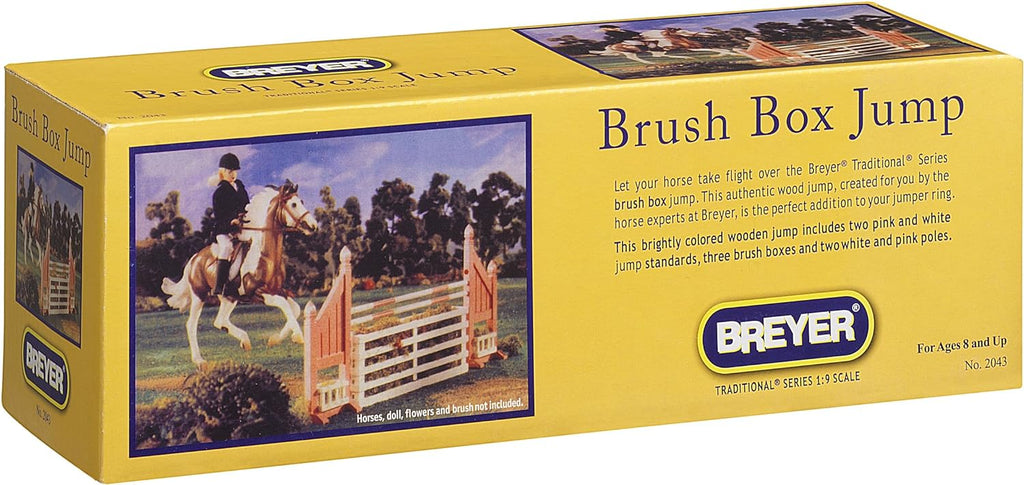Breyer Traditional Brush Box Jump