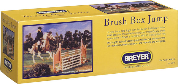 Breyer Traditional Brush Box Jump