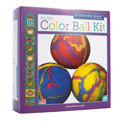 Felted Color Ball Kit