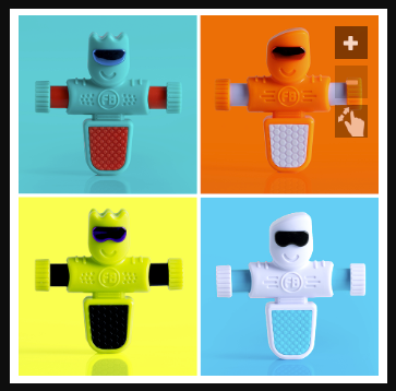 Foosbots 2 Limited Edition Pebs