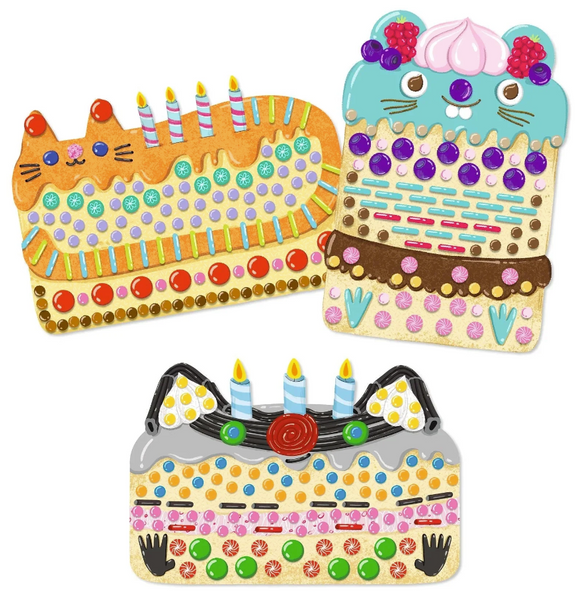 Collage Cakes & Sweets Craft Kit