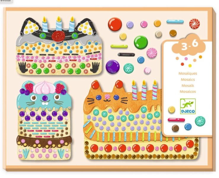 Collage Cakes & Sweets Craft Kit
