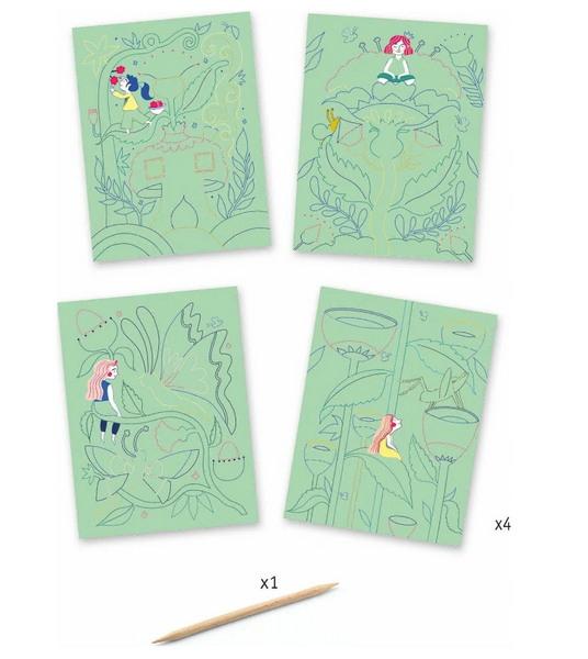 Scratch Cards Fantasy Garden