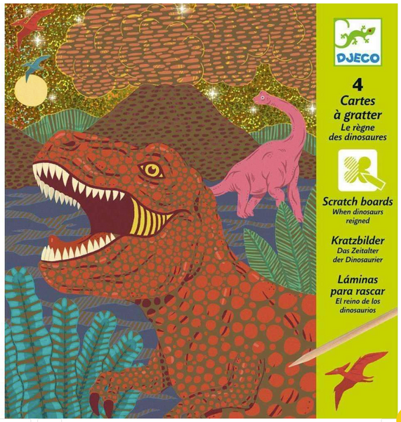 Scratch Cards Dinosaurs