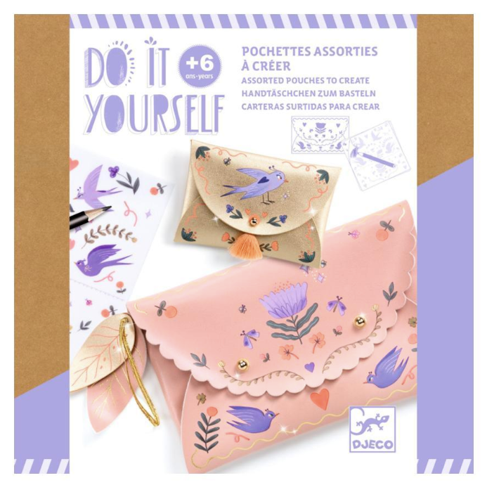 DIY Sweet Fashionista Pouches