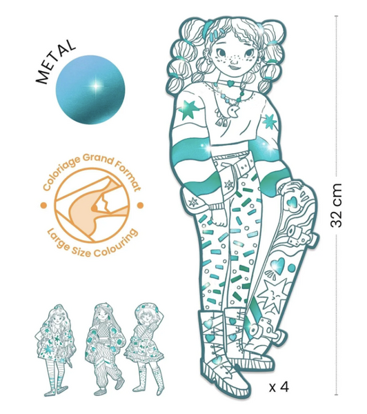 Demoiselle Angele & Friends Coloring