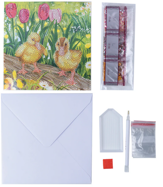 Spring Chicks Card Kit
