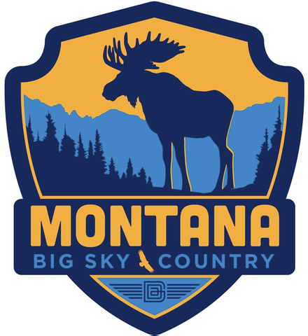 Mt Moose Emblem Stkr