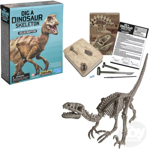 Kidslabs Dig a Dinosaur Velociraptor
