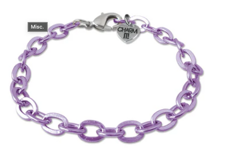 Purple Chain Bracelet