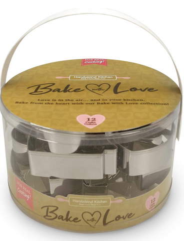 Bake With Love 12Pc Cutter Set