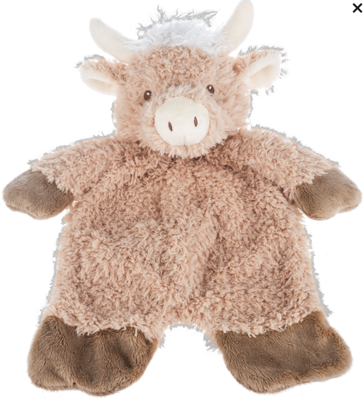Highland Cow Flat-A-Pat 18"
