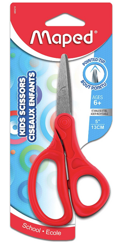 School Scissors 5" Pointed