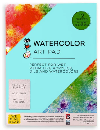 Watercolor Art Pad