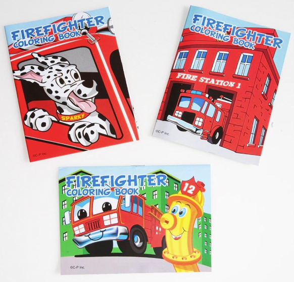 Firefighter Coloring Book