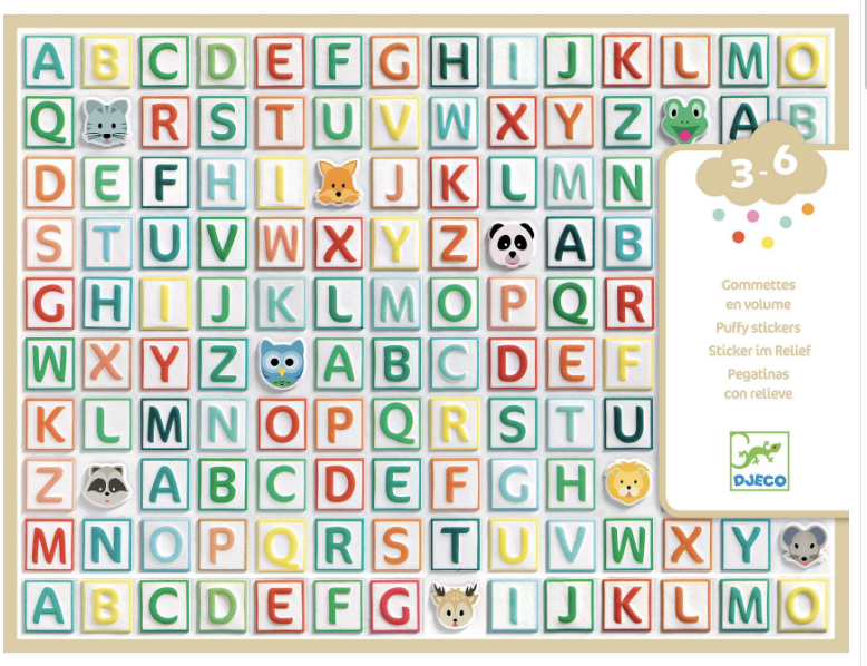 Stickers Alphabet
