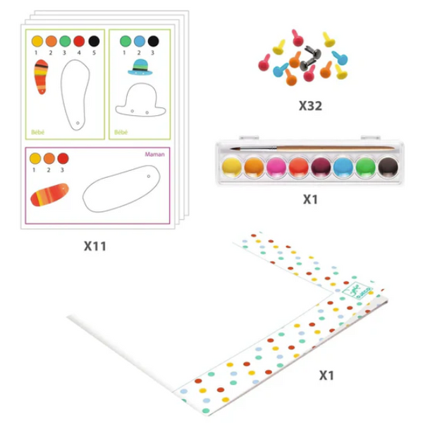 Fox Family Paint Kit