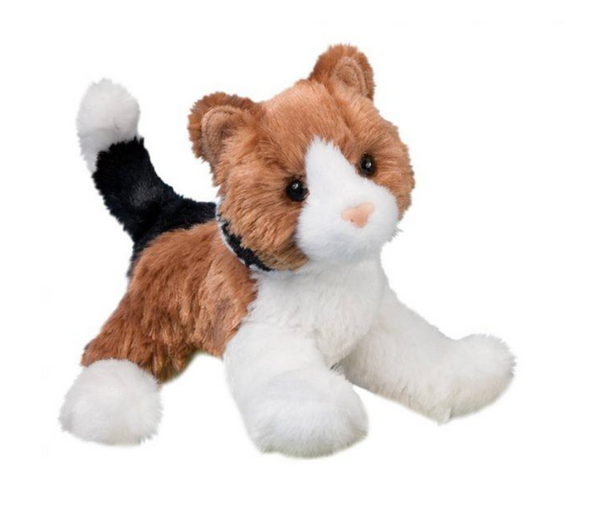 Douglas Cuddle Plush 8" Maps Calico Cat Stuffed Animal - Super Soft Floppy Plush Toy - View #9