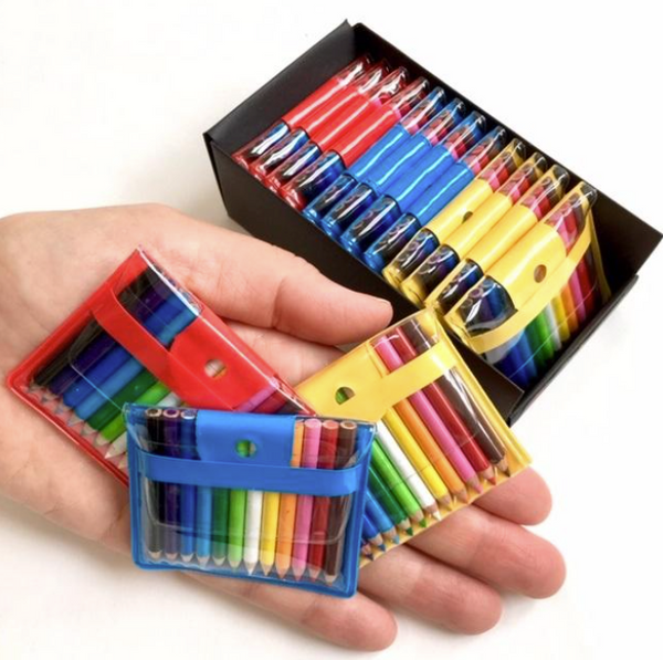 12 Mini Color Pencils
