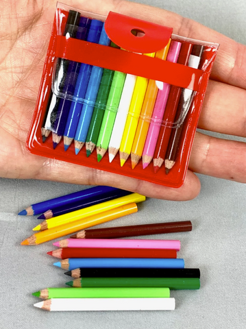 12 Mini Color Pencils