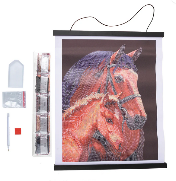 Scroll Kit: Chestnut Mares