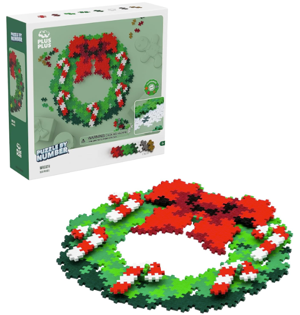 Holiday Wreath Puz. By Number 500