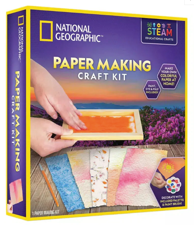 Nat' Geo Paper Making Craft Kit