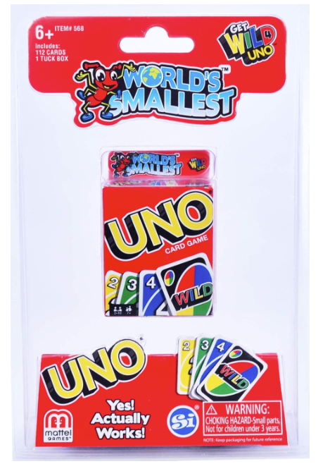 World's Smallest Uno