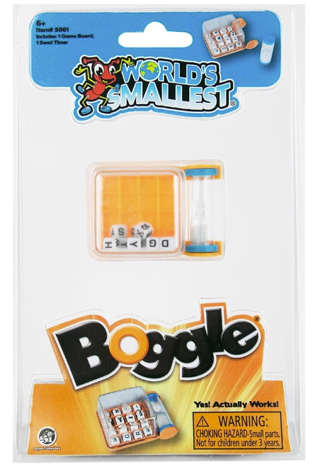 World's Smallest Boggle