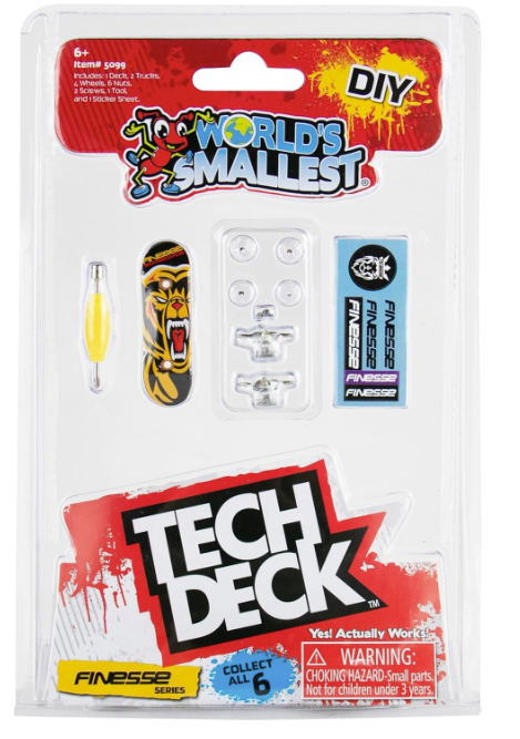 World's Smallest Tech Deck