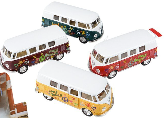 Vw Flower Power Bus 5"