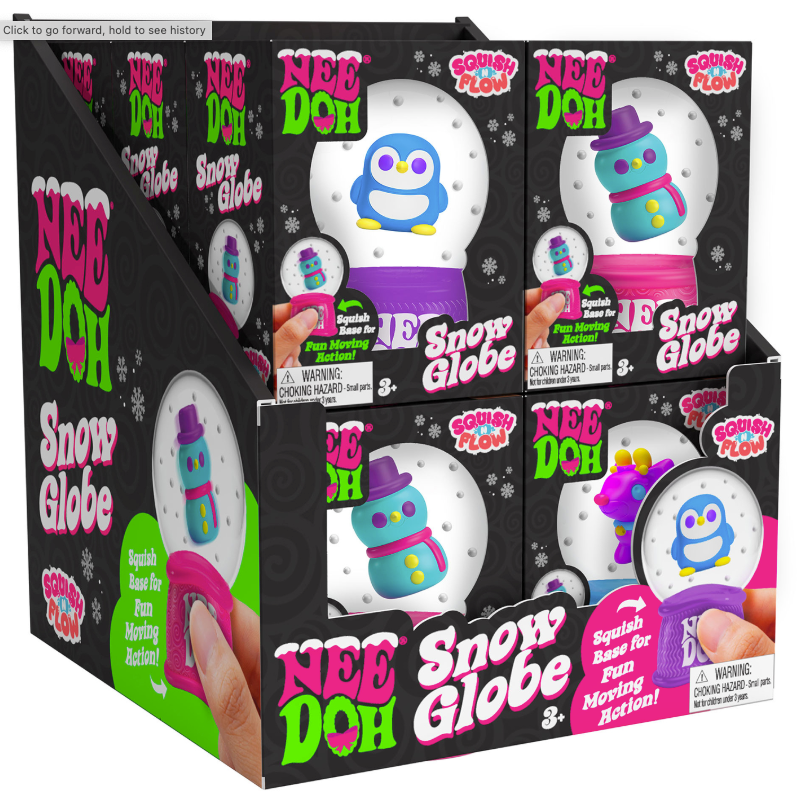 Squish n' Flow Snow Globe