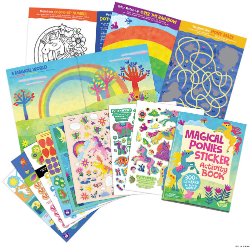 Sticker Activity Bk - Magical Ponies