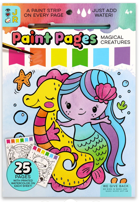Paint Pages: Magical Creatures