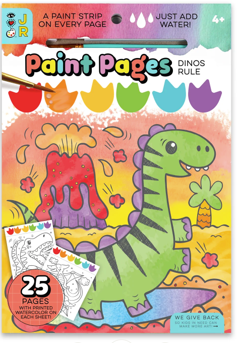 Paint Pages: Dinos Rule