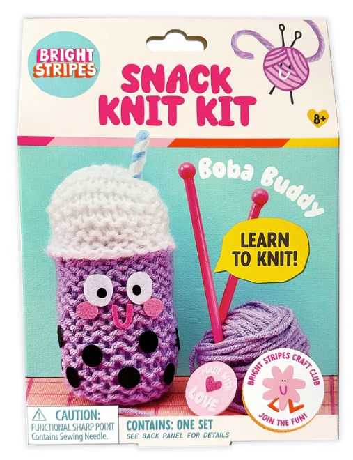 Snack Knit Kit-Boba Buddy