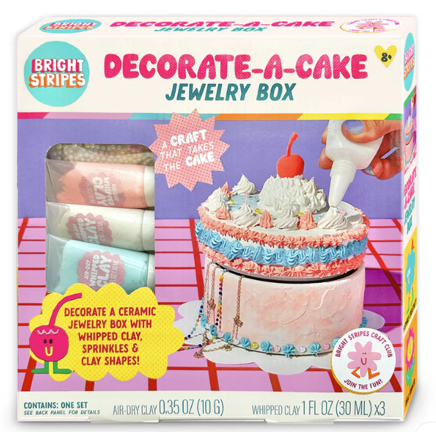 Decorate-a-Cake Jewelry Box