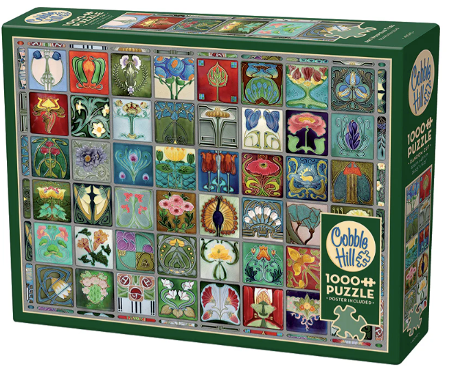Art Nouveau Tiles 1000pc