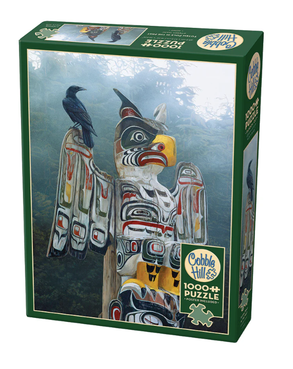 Totem Pole in the Mist 1000pc