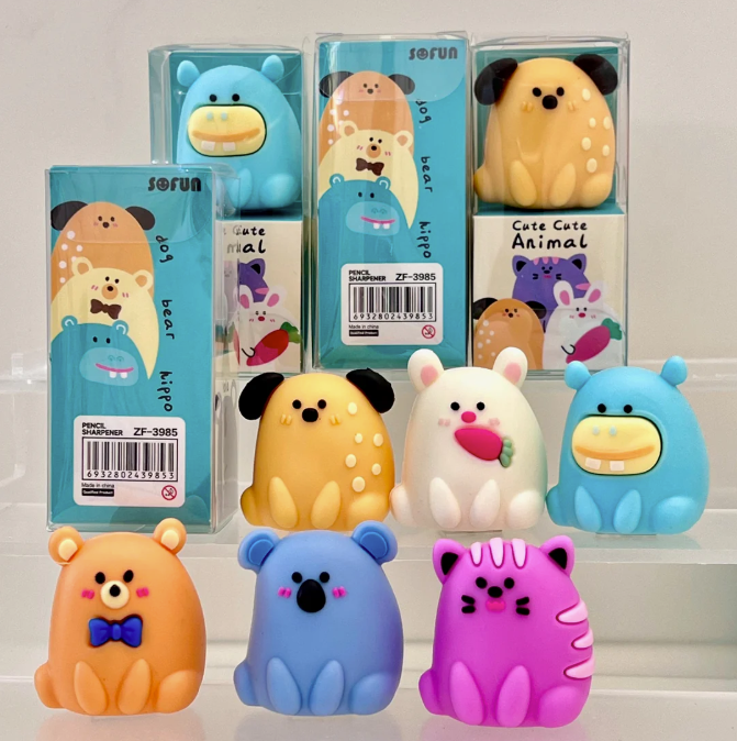 Round Animals Sharpener