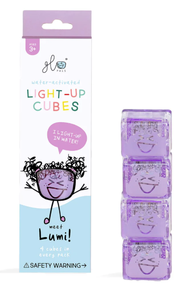 Glo Pals Lumi L/U Cubes 4pk