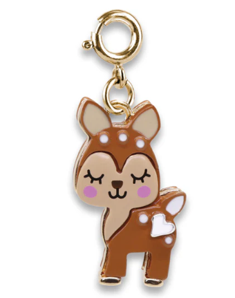 Gold Fawn Charm
