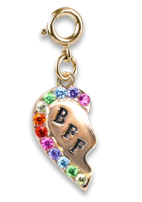 Gold Bff Broken Heart