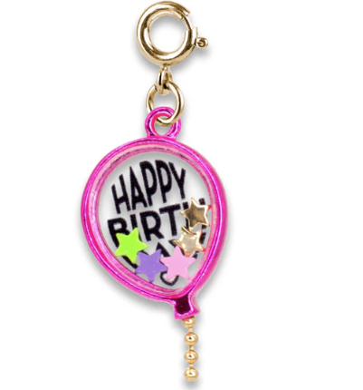 Gold Birthday Balloon Charm