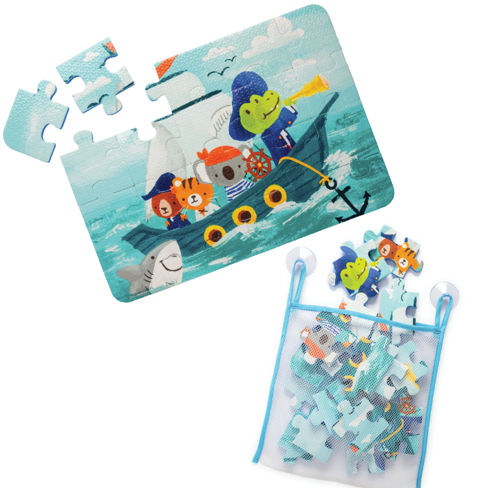 Foam Bath Puzzle Sea Life