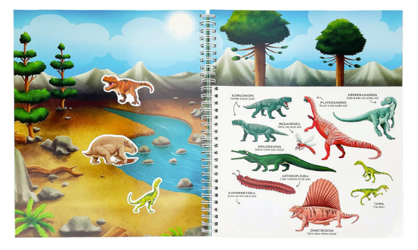 Dinosaur Sticker Activity