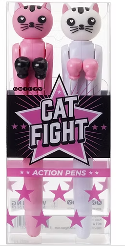 Cat Fight Action Pen