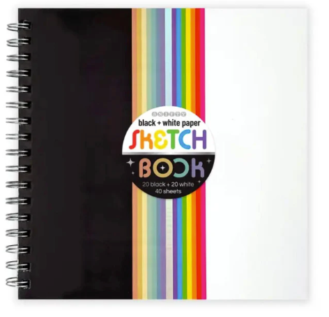 Black And White Sketch Book